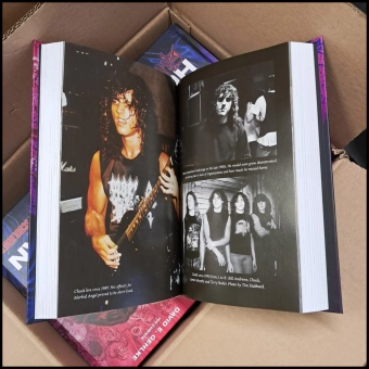 BORN HUMAN: THE LIFE AND MUSIC OF DEATH’S CHUCK SCHULDINER hardback book , PRE-ORDER